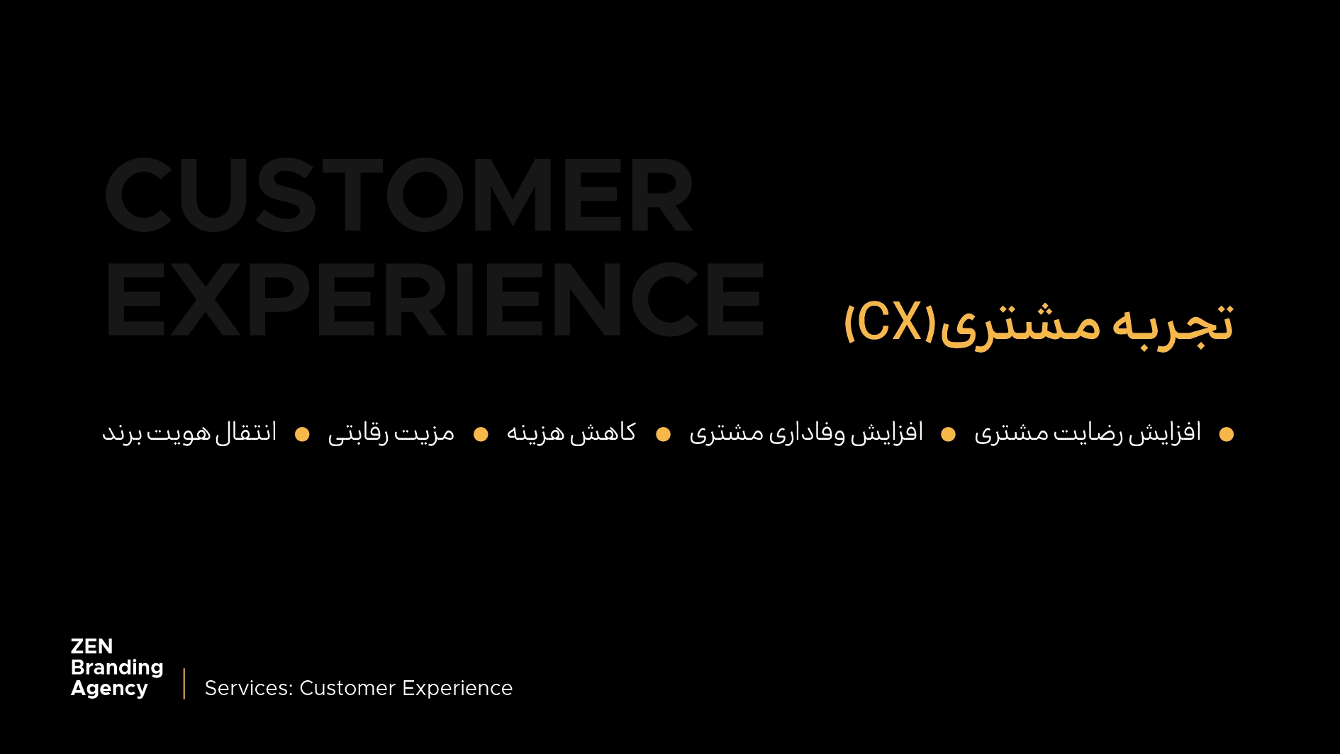 تجربه مشتری(CX)